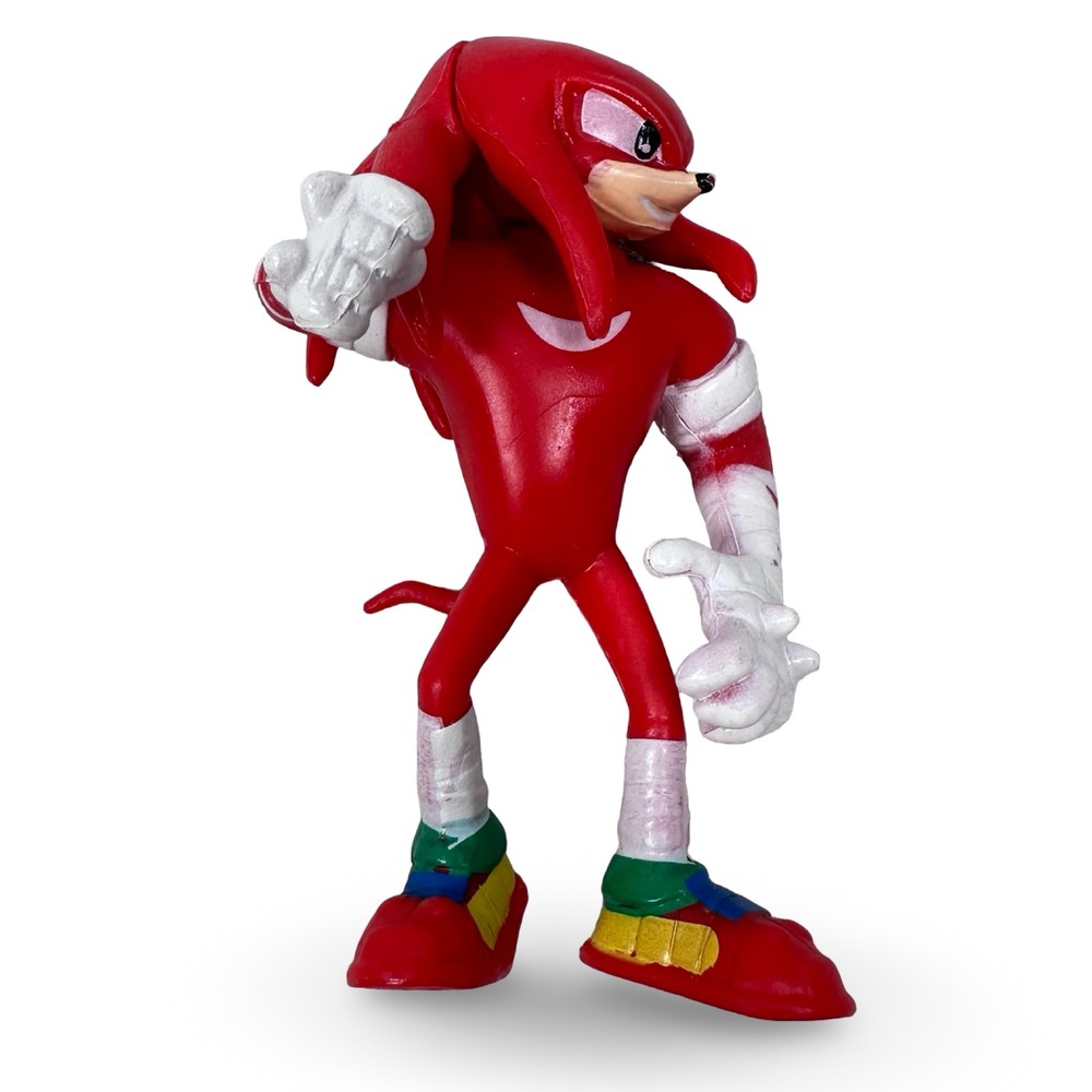 Sonic the Hedgehog Knuckles the Echidna 3" PVC Action Figure Sonic Boom SEGA Red